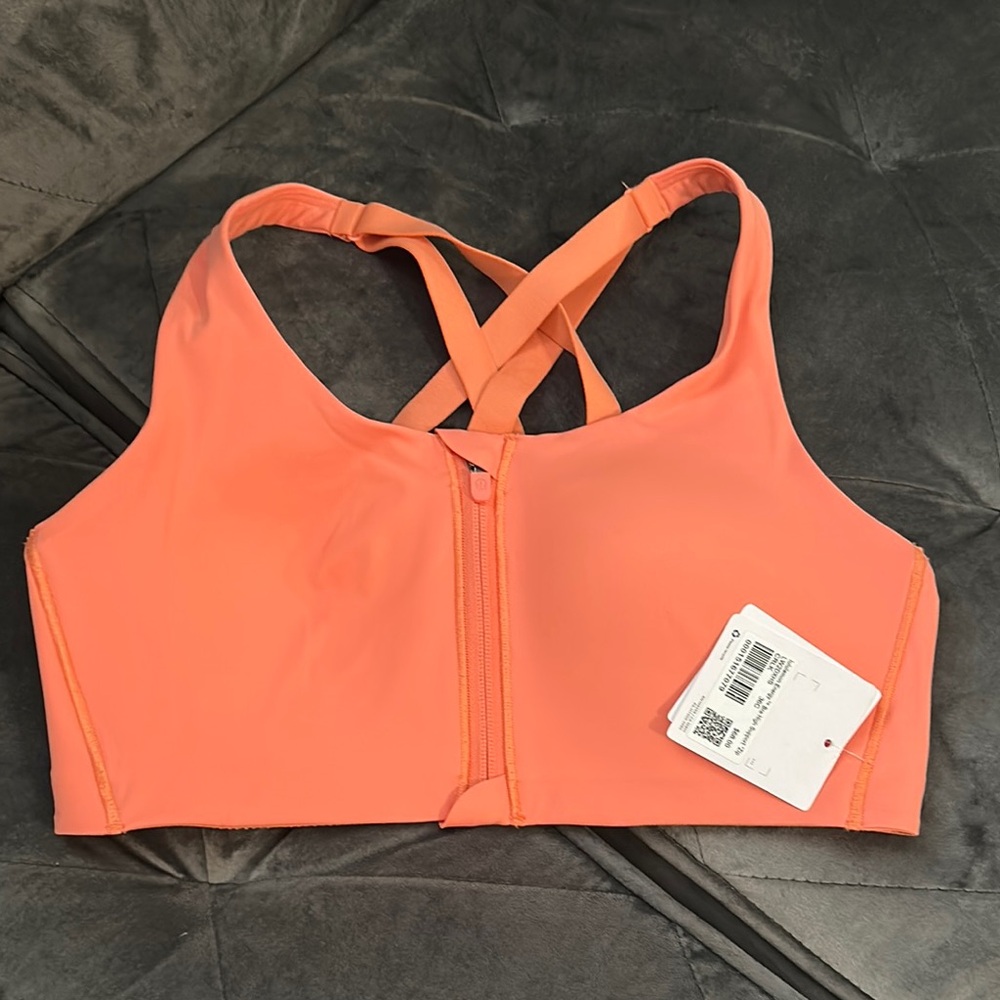 Lululemon energy bra high support zip